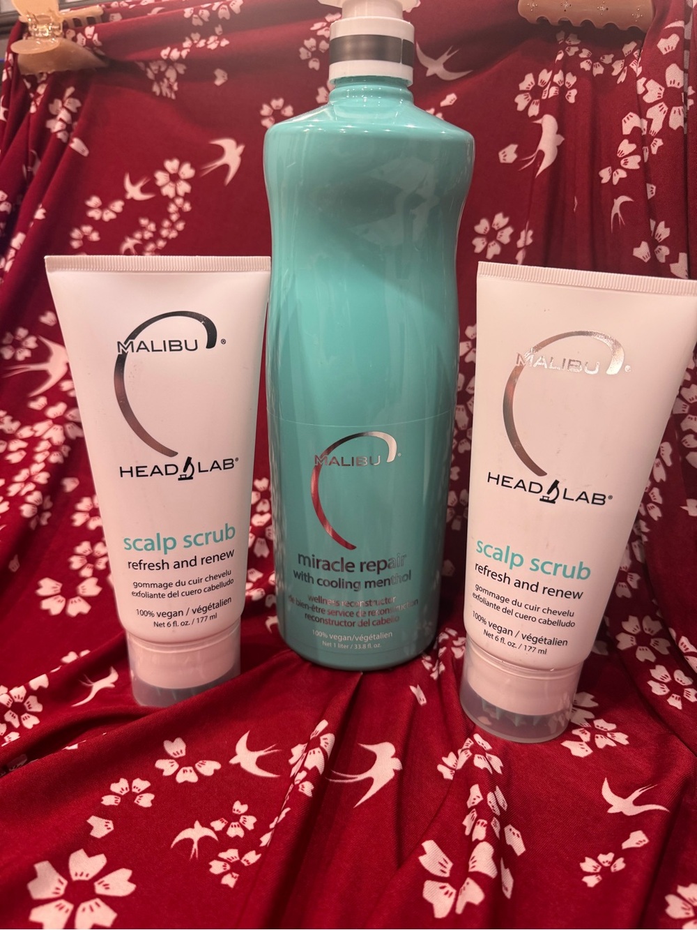 Malibu Head Lab Scalp Scrub & Miracle Repair Set